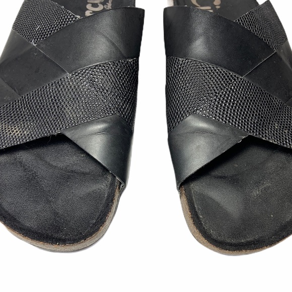 Circus by Sam Edelman Black Slide On Sandal Sz 8 - Picture 3 of 7